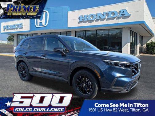 Canyon River Blue Metallic 2026 Honda CR-V Hybrid Sport-L AWD