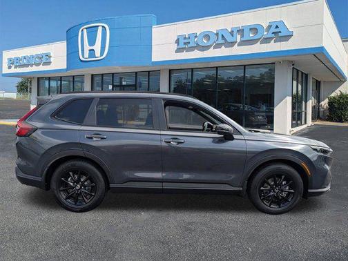 Meteorite Gray Metallic 2026 Honda CR-V Hybrid Sport-L FWD