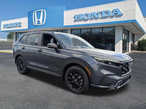 Meteorite Gray Metallic 2026 Honda CR-V Hybrid Sport-L FWD
