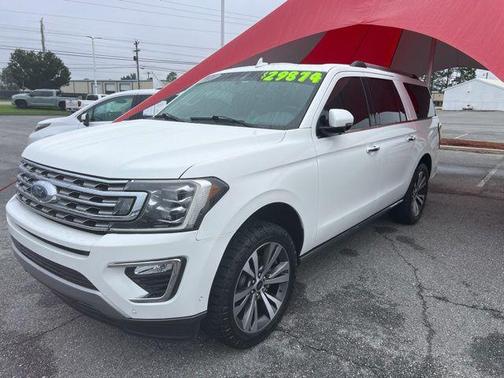 Star White Metallic Tri-Coat 2021 Ford Expedition Max Limited