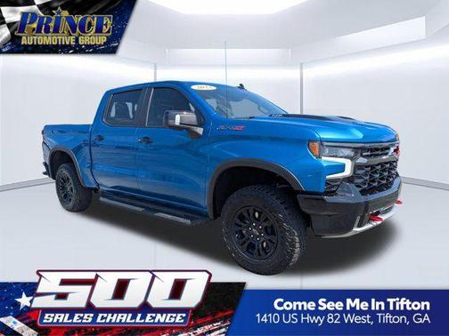 Glacier Blue Metallic 2023 Chevrolet Silverado 1500 ZR2
