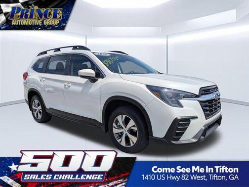 Crystal White Pearl 2025 Subaru Ascent Premium 7-Passenger