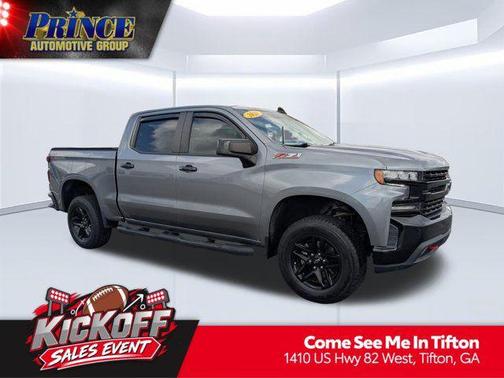 Satin Steel Metallic 2021 Chevrolet Silverado 1500 LT Trail Boss