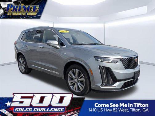 Argent Silver Metallic 2025 Cadillac XT6 Premium Luxury FWD