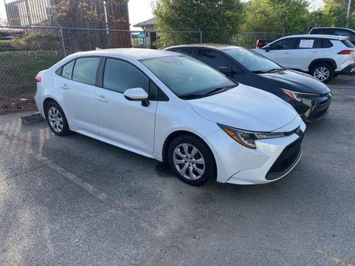 Wind Chill Pearl 2022 Toyota Corolla LE