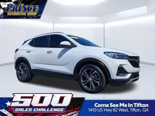Summit White 2021 Buick Encore GX Essence
