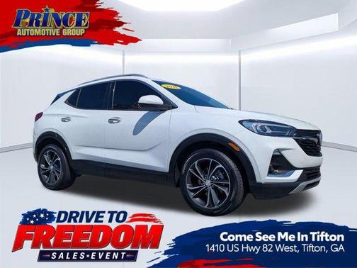 Summit White 2021 Buick Encore GX Essence