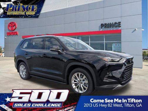 Midnight Black Metallic 2026 Toyota Grand Highlander Platinum