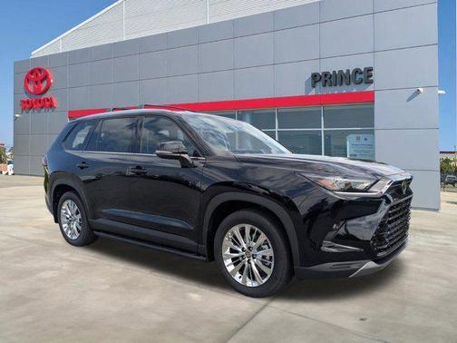 Midnight Black Metallic 2026 Toyota Grand Highlander Platinum