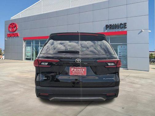 Midnight Black Metallic 2026 Toyota Grand Highlander Platinum