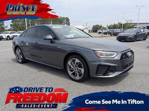 Daytona Gray Pearl 2021 Audi A4 45 S line Premium Plus