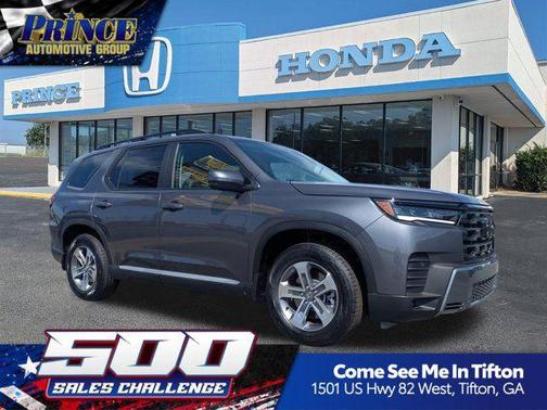 Modern Steel Metallic 2026 Honda Pilot EX-L
