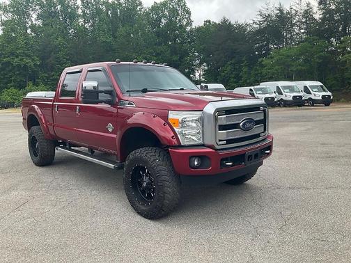 Ruby Red Metallic 2016 Ford F-350 Platinum