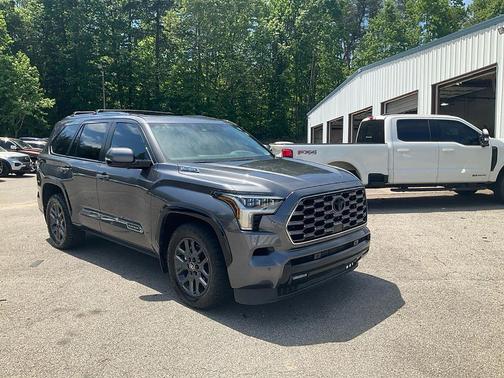 Magnetic Gray Metallic 2025 Toyota Sequoia Platinum