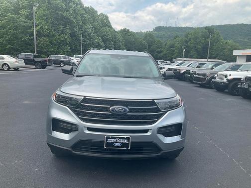 Silver Metallic 2021 Ford Explorer XLT