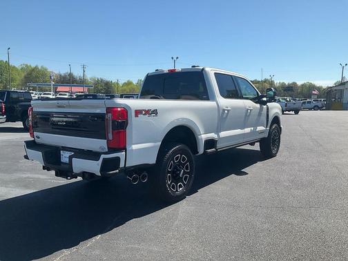 White 2026 Ford F-250 Platinum