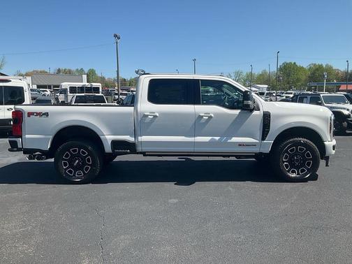 White 2026 Ford F-250 Platinum
