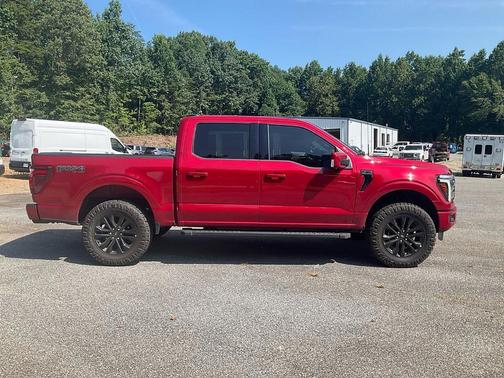 Red Metallic 2025 Ford F-150 Lariat