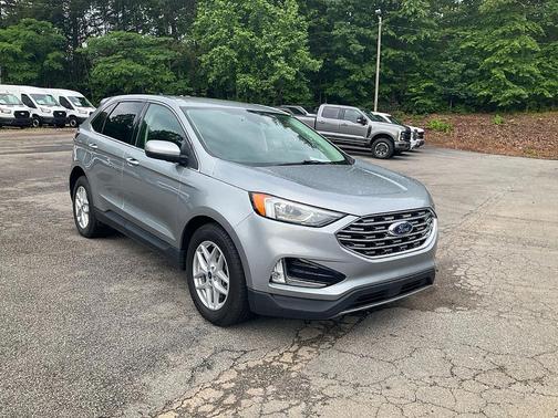 Silver Metallic 2021 Ford Edge SEL