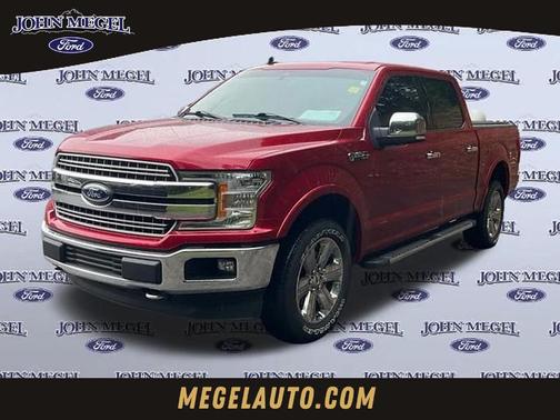 Red Metallic 2020 Ford F-150 Lariat