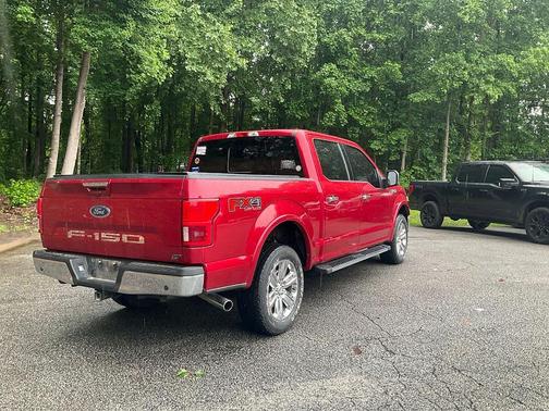 Red Metallic 2020 Ford F-150 Lariat