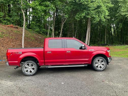 Red Metallic 2020 Ford F-150 Lariat