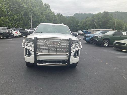 White Frost Tri-Coat 2020 GMC Sierra 1500 Denali