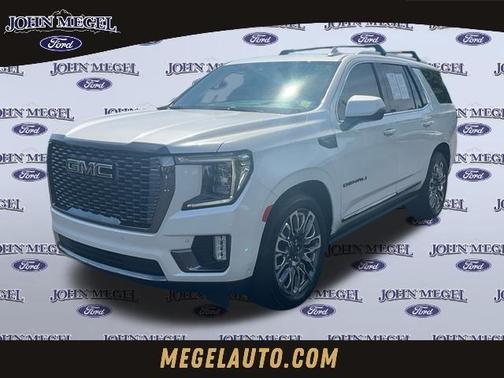White Frost Tri-Coat 2024 GMC Yukon Denali Ultimate