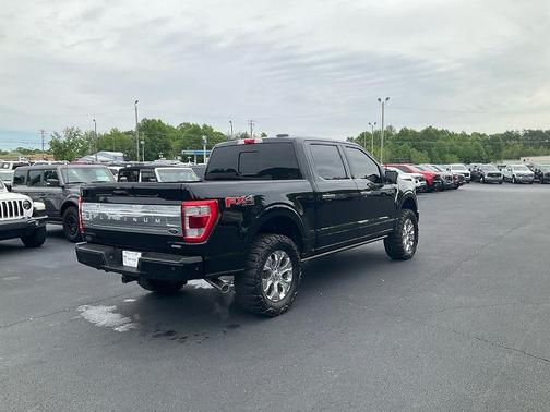 Black Metallic 2022 Ford F-150 Platinum