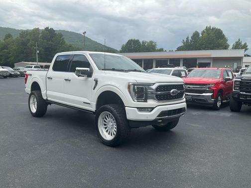 White Metallic 2023 Ford F-150 Platinum