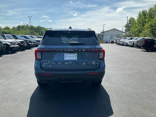 Blue 2026 Ford Explorer Active