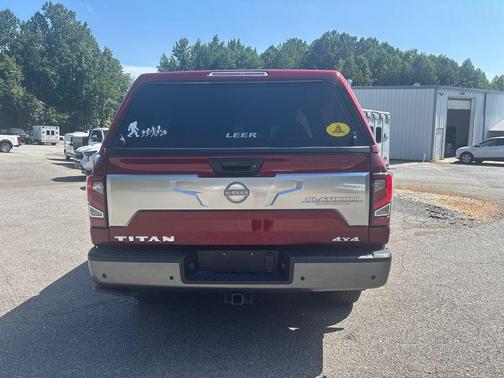 Cardinal Red Metallic 2023 Nissan Titan Platinum Reserve