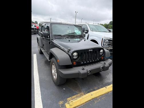 Black Clearcoat 2012 Jeep Wrangler Unlimited Sport