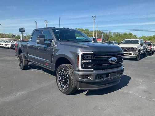 Gray 2026 Ford F-250 Platinum