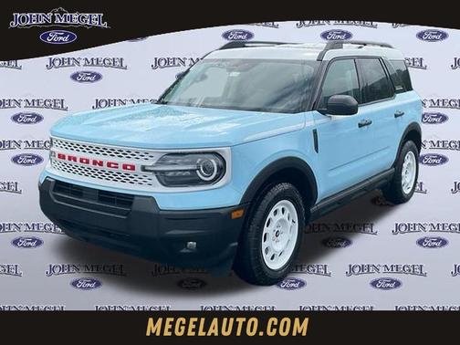 Blue 2026 Ford Bronco Sport Heritage