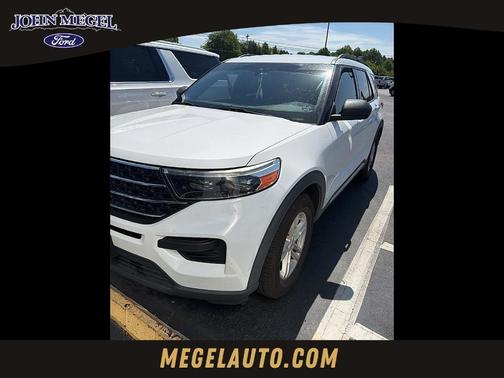 Oxford White 2020 Ford Explorer XLT