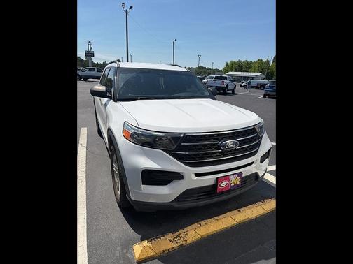 Oxford White 2020 Ford Explorer XLT