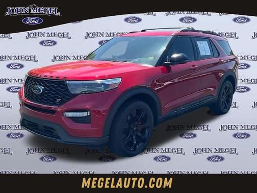 Red Metallic 2021 Ford Explorer ST