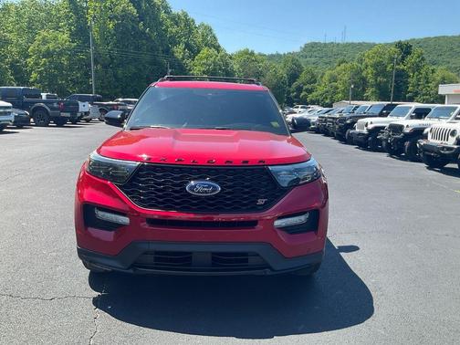 Red Metallic 2021 Ford Explorer ST