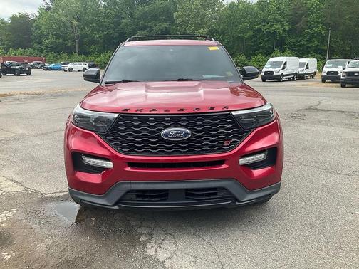 Red Metallic 2021 Ford Explorer ST