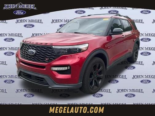 Red Metallic 2021 Ford Explorer ST