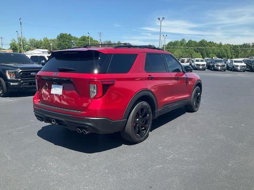 Red Metallic 2021 Ford Explorer ST