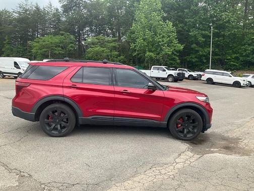 Red Metallic 2021 Ford Explorer ST