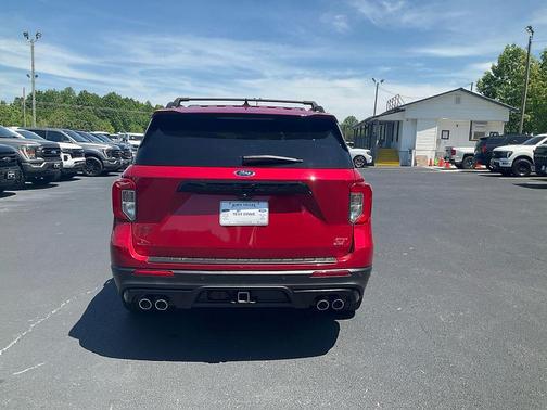 Red Metallic 2021 Ford Explorer ST