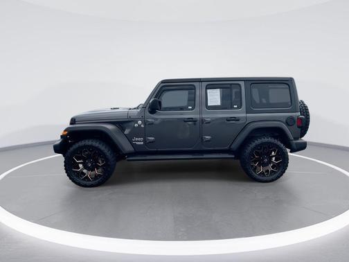Granite Crystal Metallic Clearcoat 2018 Jeep Wrangler Unlimited Sport
