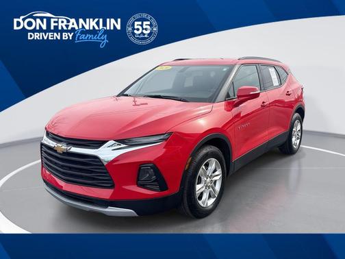 Red Hot 2020 Chevrolet Blazer 2LT