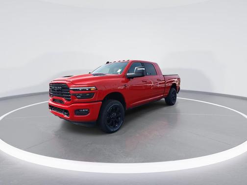 Flame Red Clearcoat 2026 RAM 2500 Laramie Mega Cab 4x4 6'4' Box