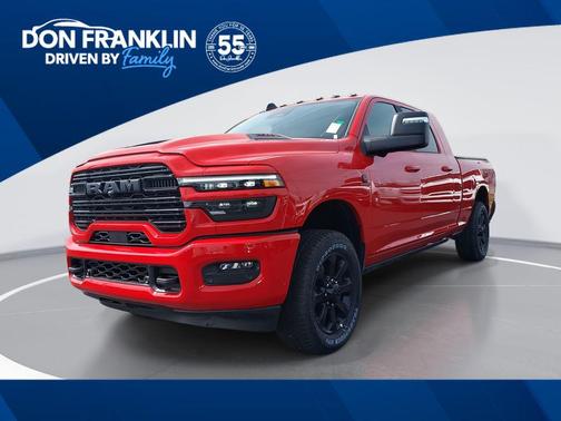 Flame Red Clearcoat 2026 RAM 2500 Laramie Mega Cab 4x4 6'4' Box