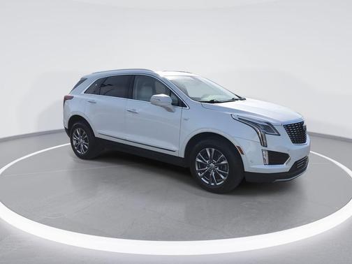 Crystal White Tricoat 2023 Cadillac XT5 Premium Luxury