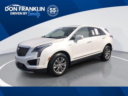 Crystal White Tricoat 2023 Cadillac XT5 Premium Luxury
